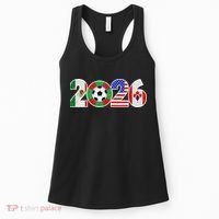 North American Soccer Spirit Team 2026 Women's Tank Top thumb 0