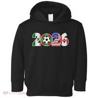 North American Soccer Spirit Team 2026 Toddler Hoodie thumb 0