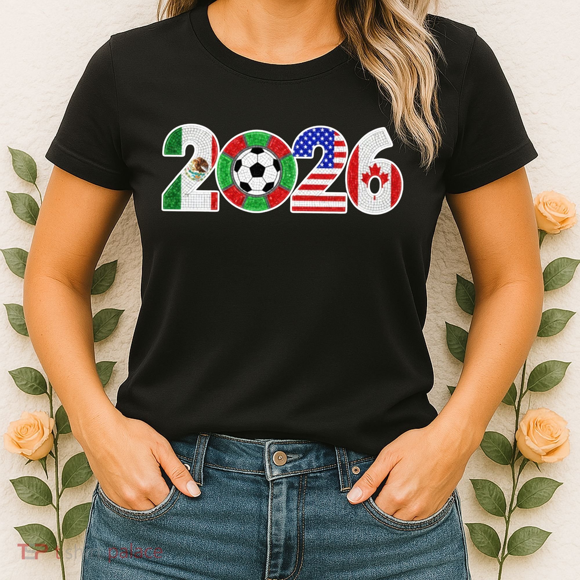 North American Soccer Spirit Team 2026 Women's T-Shirt