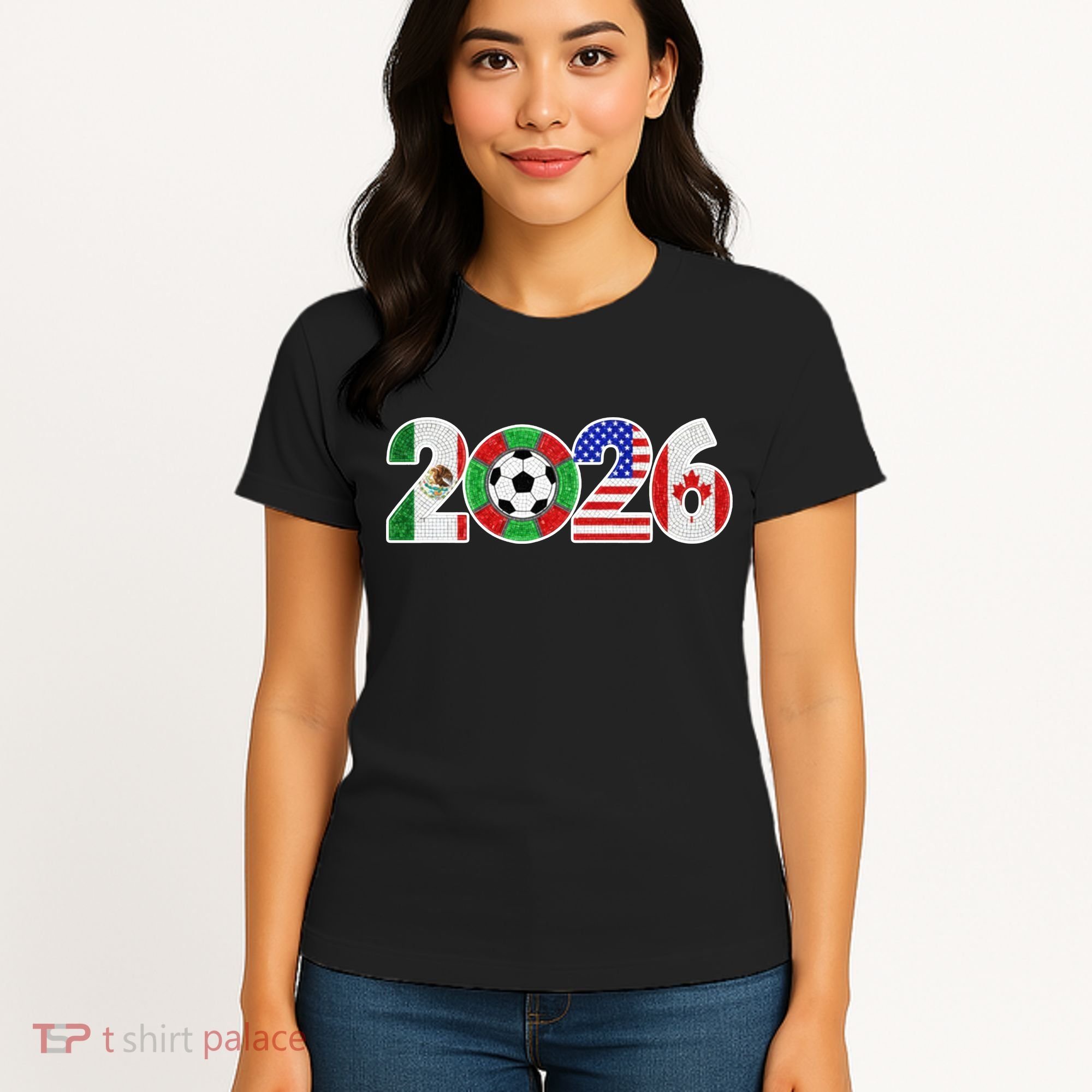 North American Soccer Spirit Team 2026 Women's T-Shirt