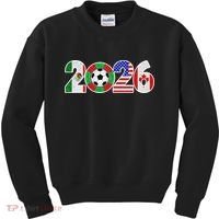 North American Soccer Spirit Team 2026 Kids Sweatshirt thumb 0