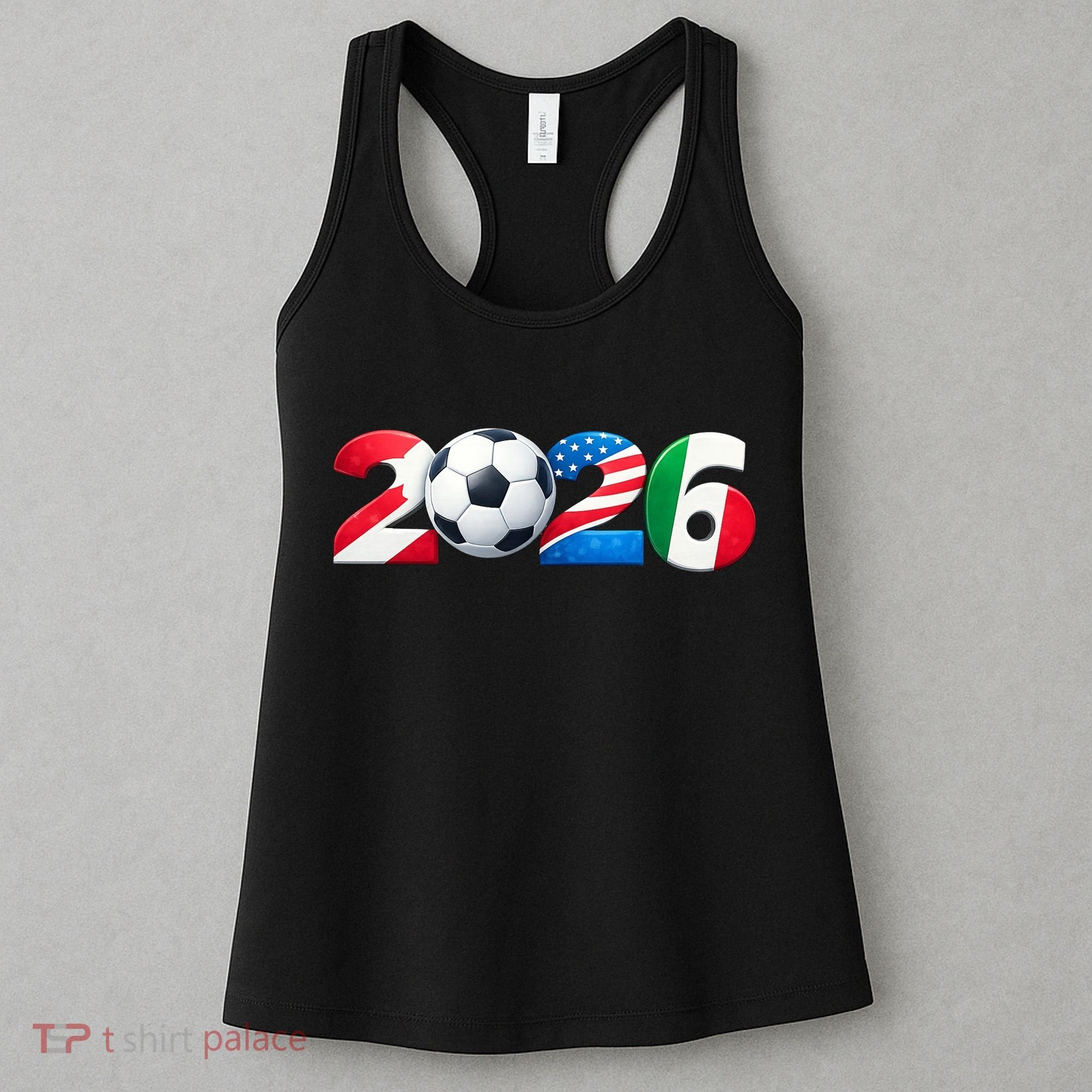 North American Soccer 2026 Team Fan Gear Women's Tank Top