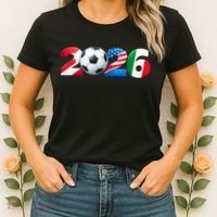 North American Soccer 2026 Team Fan Gear Women's T-Shirt thumb 2