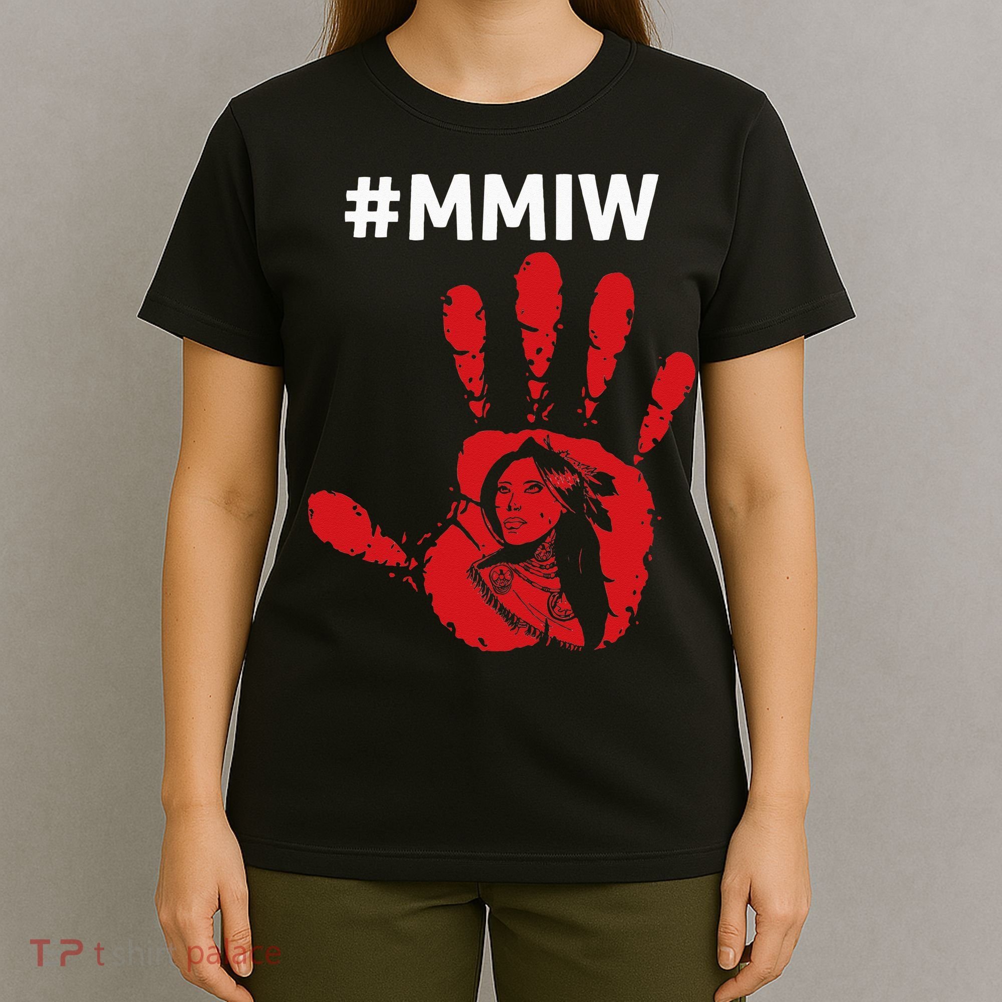 Native America Stolen Sisters Awareness Merch MMIW T-Shirt