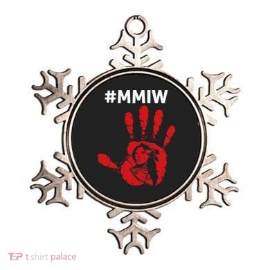 Native America Stolen Sisters Awareness Merch MMIW Ornament
