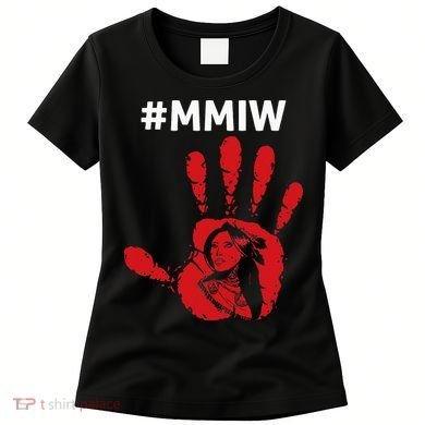 Native America Stolen Sisters Awareness Merch MMIW Women's T-Shirt