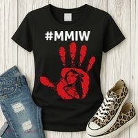 Native America Stolen Sisters Awareness Merch MMIW Women's T-Shirt thumb 3