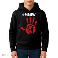 Native America Stolen Sisters Awareness Merch MMIW Kids Hoodie thumb 4