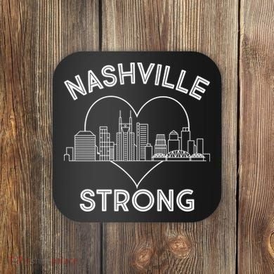 Nashville Strong Support  Coaster