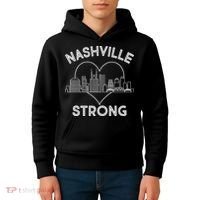 Nashville Strong Support  Kids Hoodie thumb 4