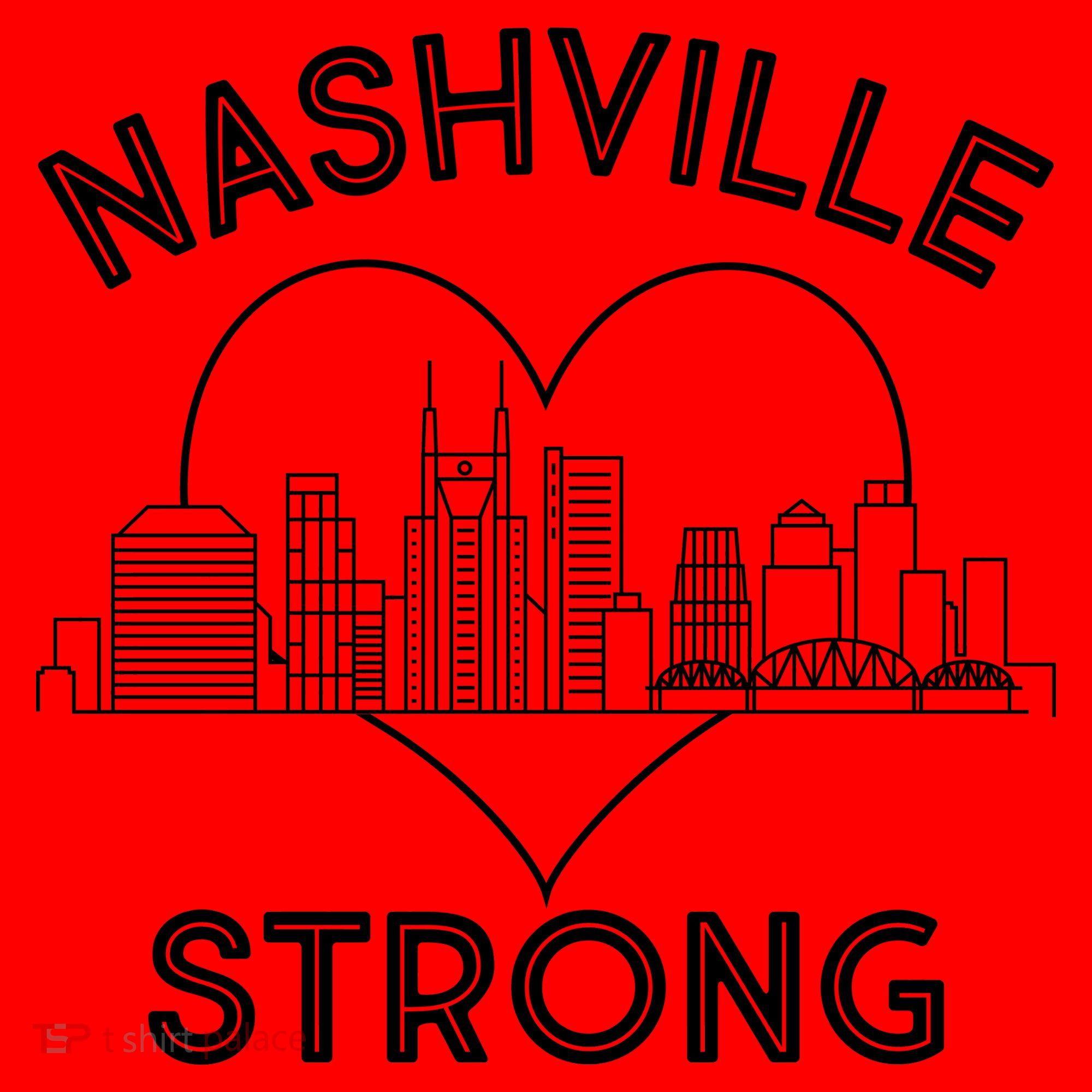 Nashville Strong Support  Santa Hat