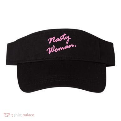 Nasty Woman Pink Script Hillary Clinton Visor