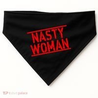 Nasty Woman Stamp of Approval USA-Made Doggie Bandana thumb 0