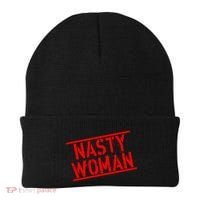 Nasty Woman Stamp of Approval Beanie thumb 0