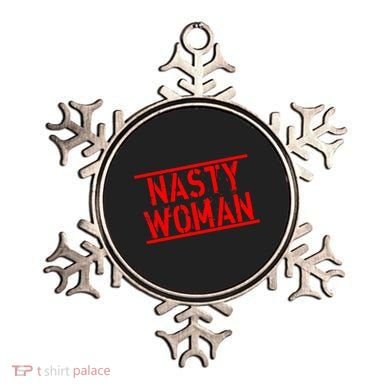 Nasty Woman Stamp of Approval Ornament