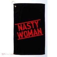 Nasty Woman Stamp of Approval Golf Towel thumb 0