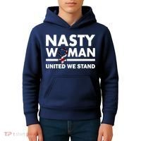 Nasty Woman United We Stand Kids Hoodie thumb 4