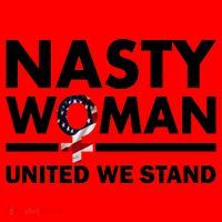 Nasty Woman United We Stand Santa Hat thumb 1