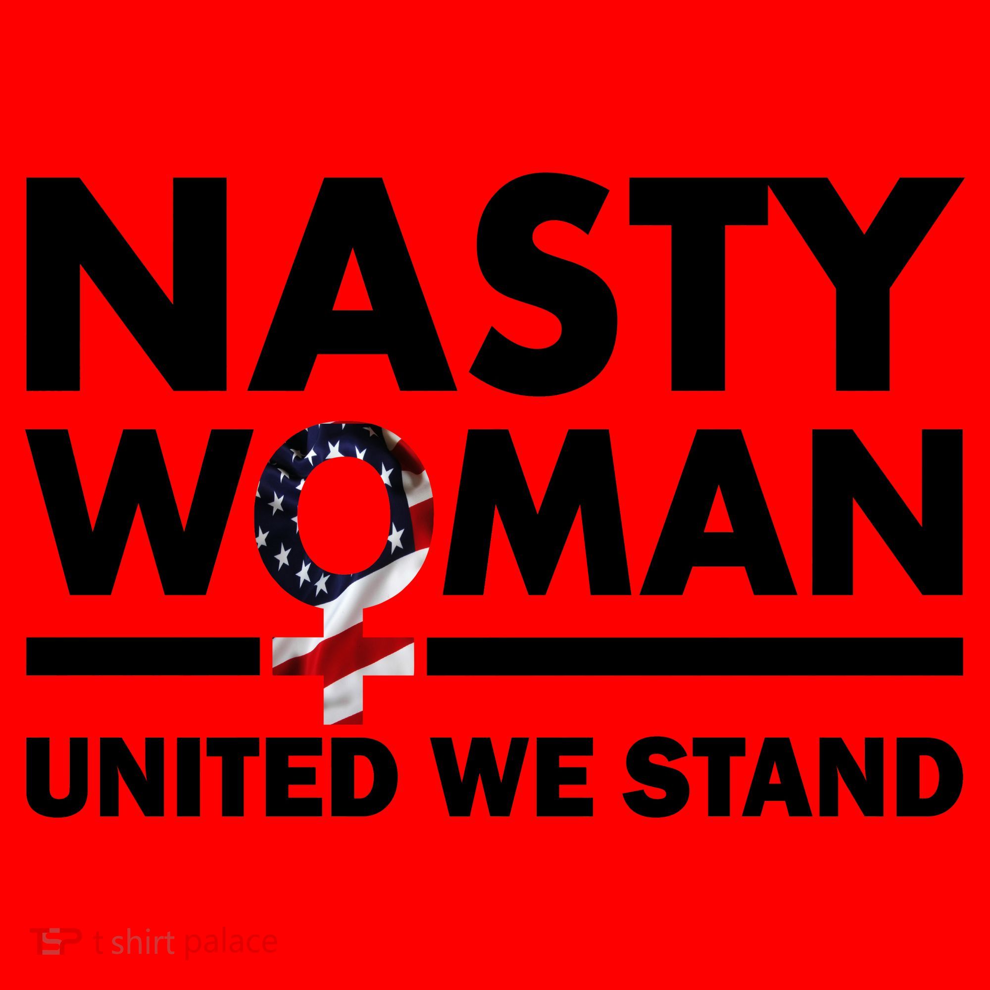 Nasty Woman United We Stand Santa Hat