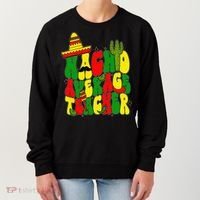 Nacho Average Teacher Apple Cinco De Mayo Teacher Women Women's Sweatshirt thumb 0