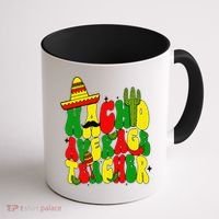 Nacho Average Teacher Apple Cinco De Mayo Teacher Women Coffee Mug thumb 1