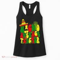 Nacho Average Teacher Apple Cinco De Mayo Teacher Women Women's Tank Top thumb 0