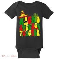 Nacho Average Teacher Apple Cinco De Mayo Teacher Women Baby Bodysuit thumb 0
