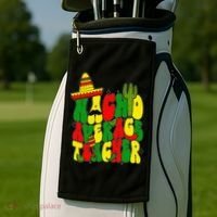 Nacho Average Teacher Apple Cinco De Mayo Teacher Women Golf Towel thumb 2