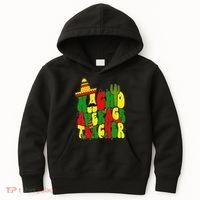 Nacho Average Teacher Apple Cinco De Mayo Teacher Women Kids Hoodie thumb 0