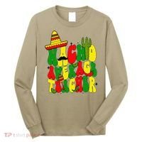 Nacho Average Teacher Apple Cinco De Mayo Teacher Women Long Sleeve Shirt thumb 0