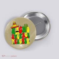 Nacho Average Teacher Apple Cinco De Mayo Teacher Women Button thumb 0