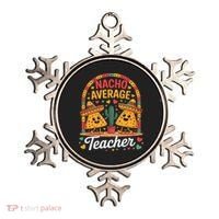 Nacho Average Teacher Apple Cinco De Mayo Teacher Women Ornament thumb 0