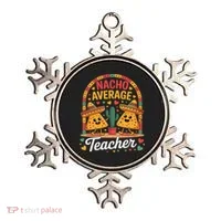 Nacho Average Teacher Apple Cinco De Mayo Teacher Women Ornament thumb 0