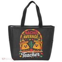 Nacho Average Teacher Apple Cinco De Mayo Teacher Women Tote Bag thumb 0