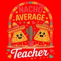 Nacho Average Teacher Apple Cinco De Mayo Teacher Women Santa Hat thumb 1