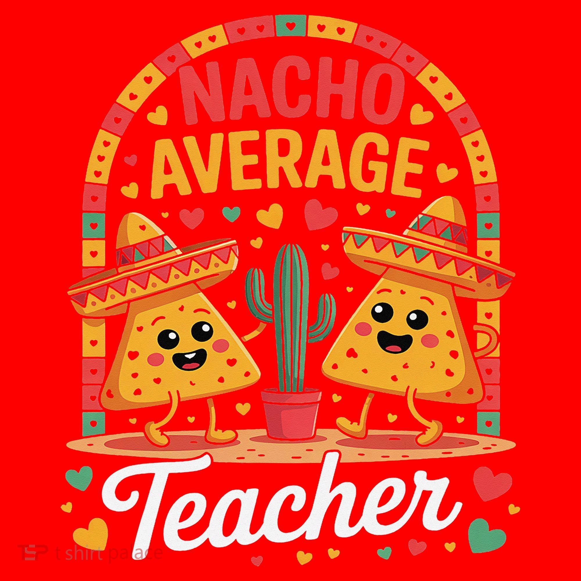 Nacho Average Teacher Apple Cinco De Mayo Teacher Women Santa Hat