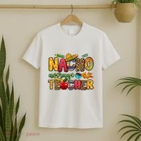 Nacho Average Teacher Cinco De Mayo Fiesta Mexican Teaching T-Shirt thumb 2