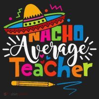 Nacho Average Teacher Cinco De Mayo Fiesta Mexican Teaching Golf Towel thumb 3
