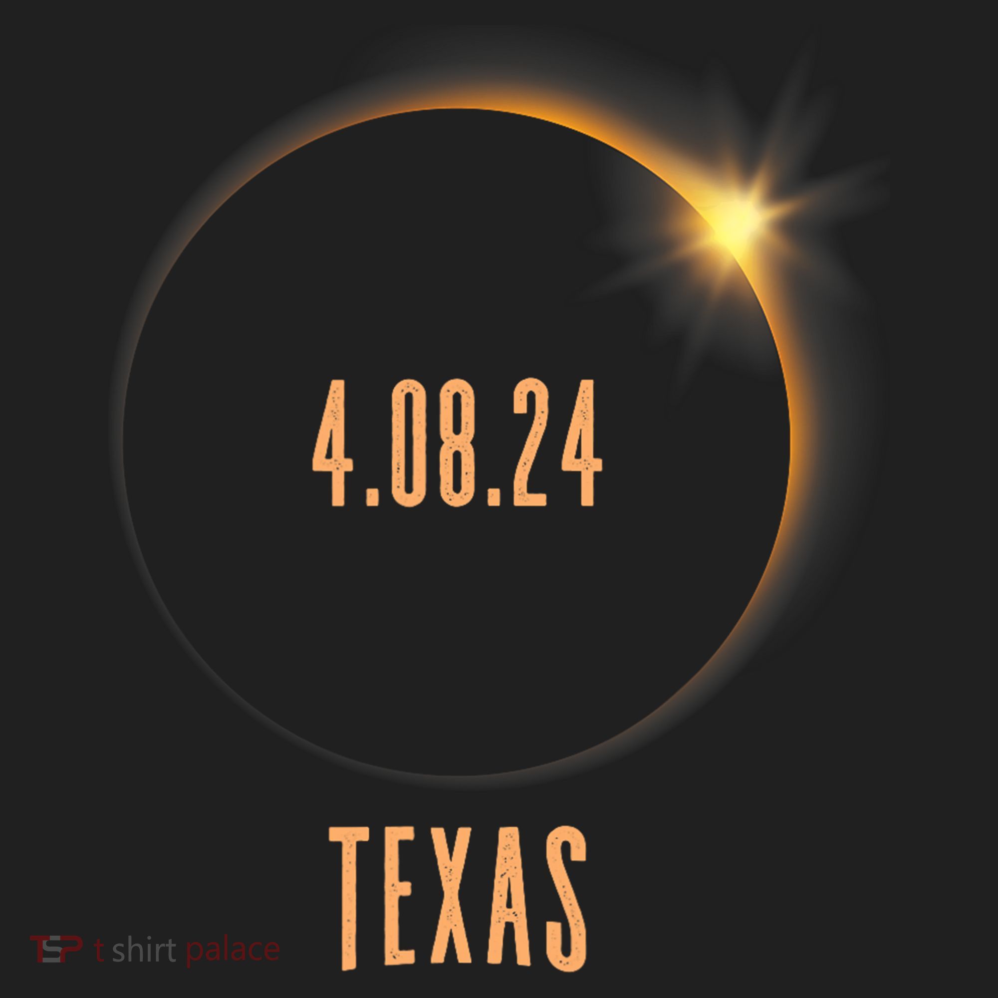 North America Total Solar Eclipse 2024 Texas USA Women's Sweatshirt