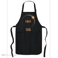 North America Total Solar Eclipse 2024 Texas USA Apron thumb 0