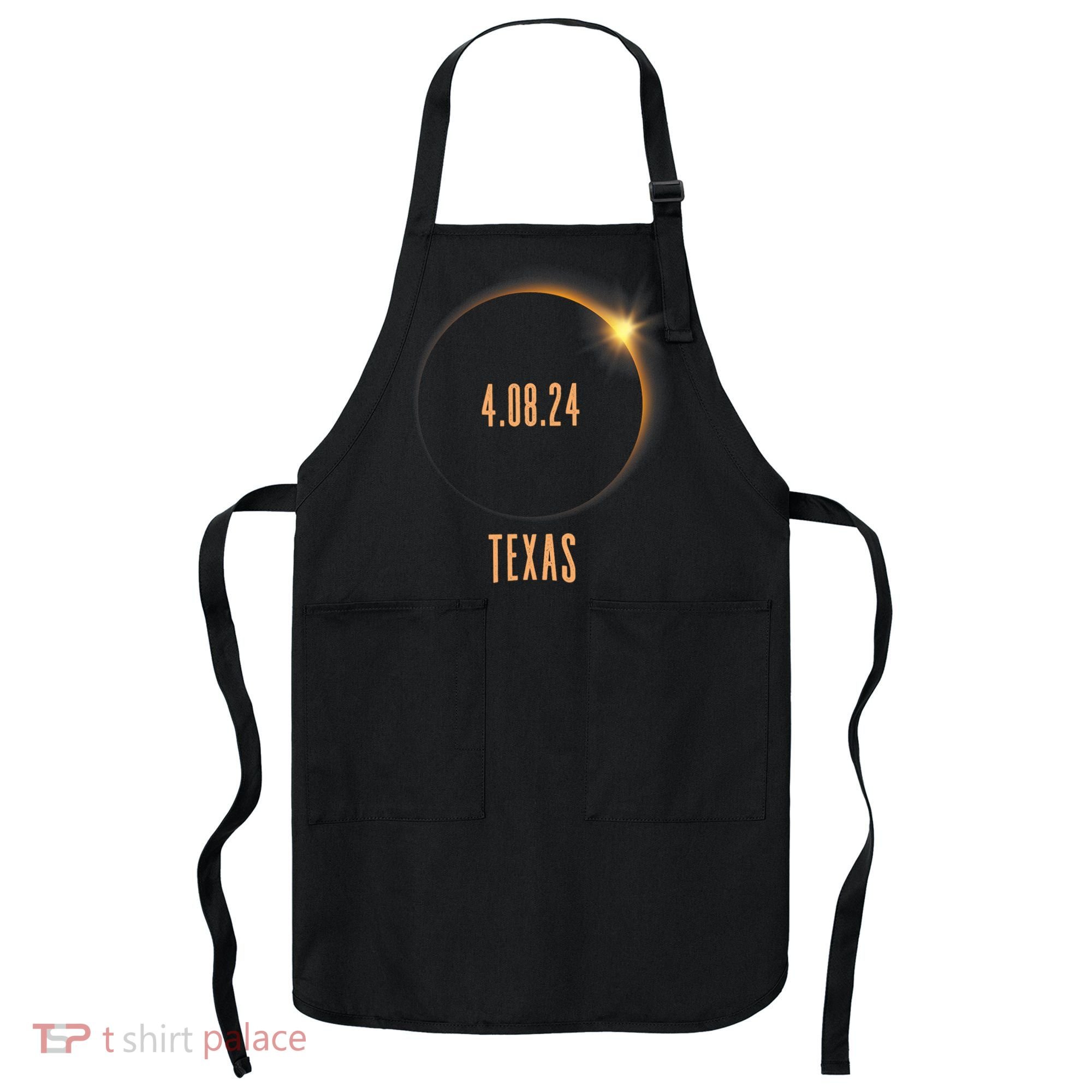 North America Total Solar Eclipse 2024 Texas USA Apron