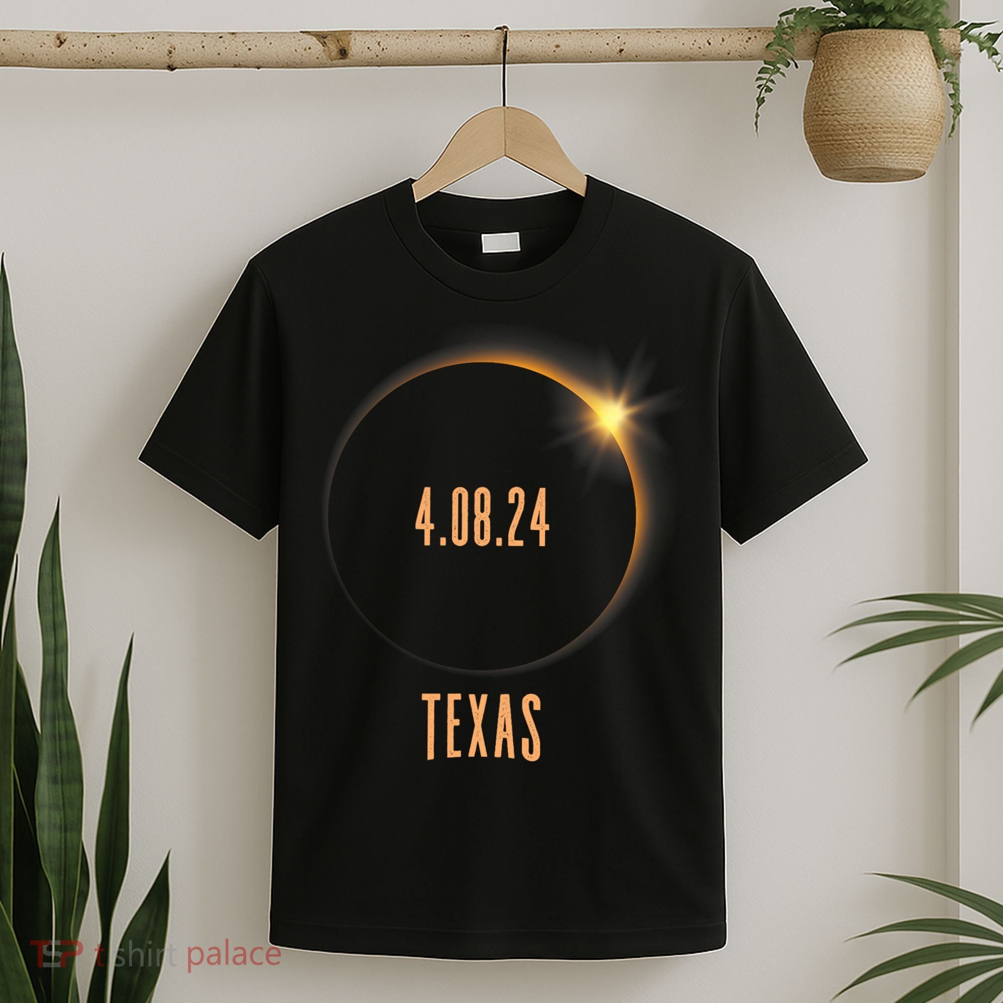 North America Total Solar Eclipse 2024 Texas USA T-Shirt