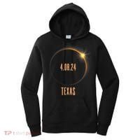 North America Total Solar Eclipse 2024 Texas USA Women's Hoodie thumb 0