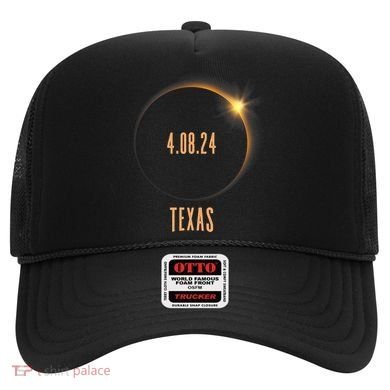 North America Total Solar Eclipse 2024 Texas USA Hat