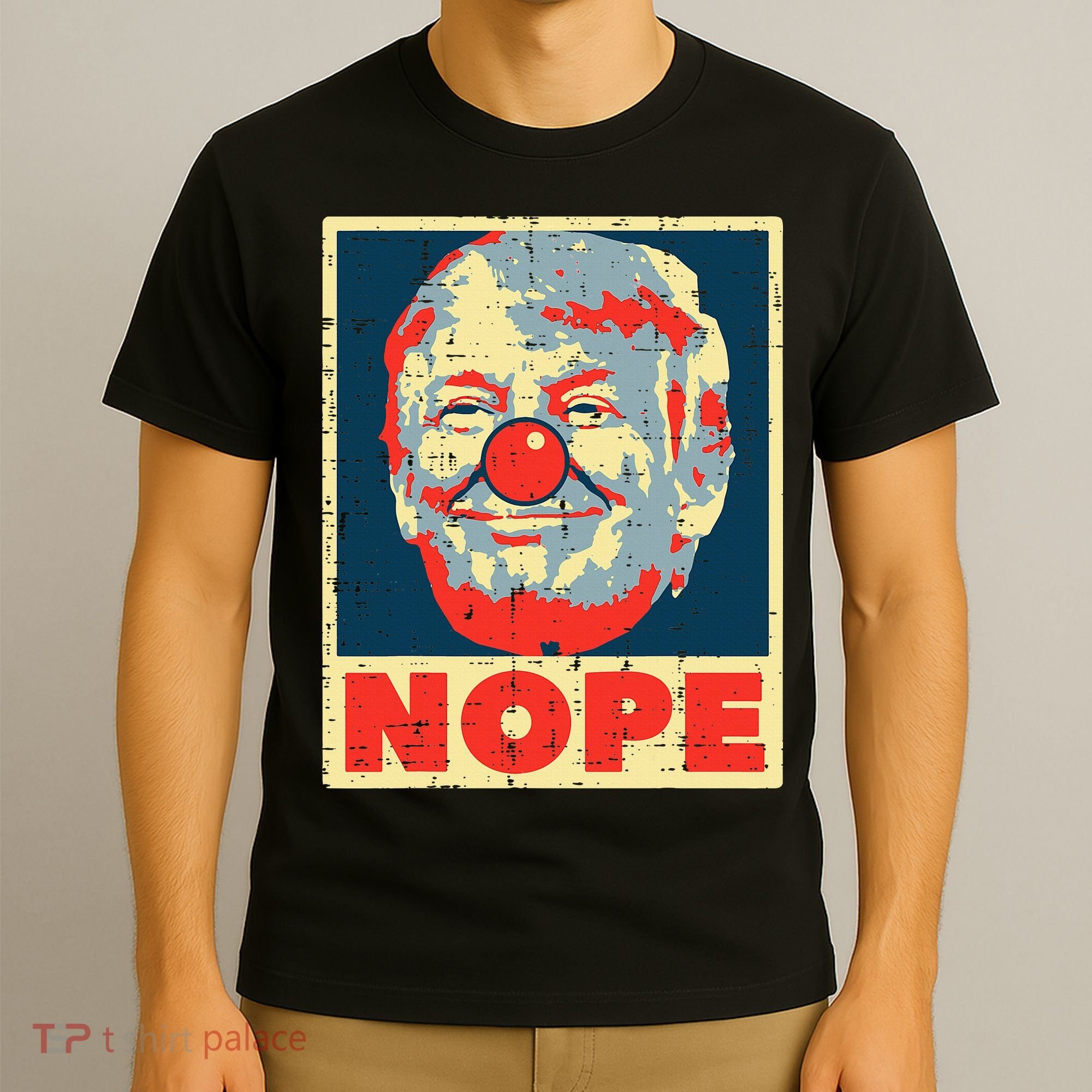 Nope Anti Trump Clown Impeach No Donald T-Shirt