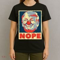 Nope Anti Trump Clown Impeach No Donald T-Shirt thumb 4