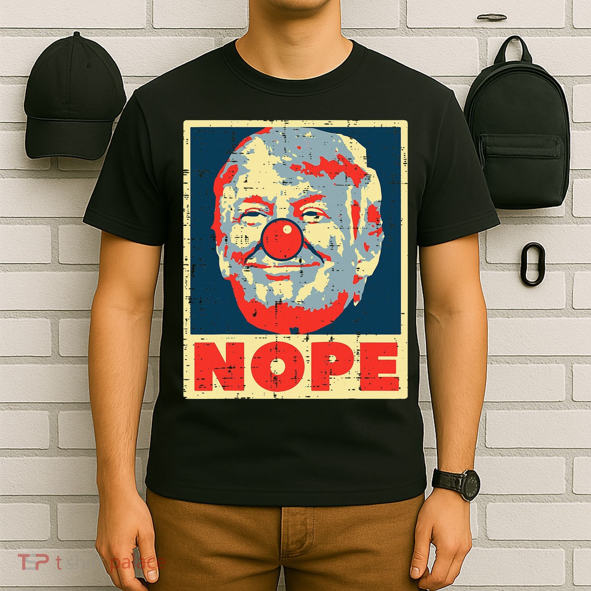 Nope Anti Trump Clown Impeach No Donald T-Shirt