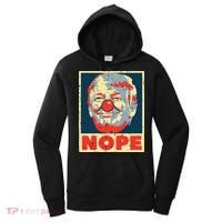 Nope Anti Trump Clown Impeach No Donald Women's Hoodie thumb 0
