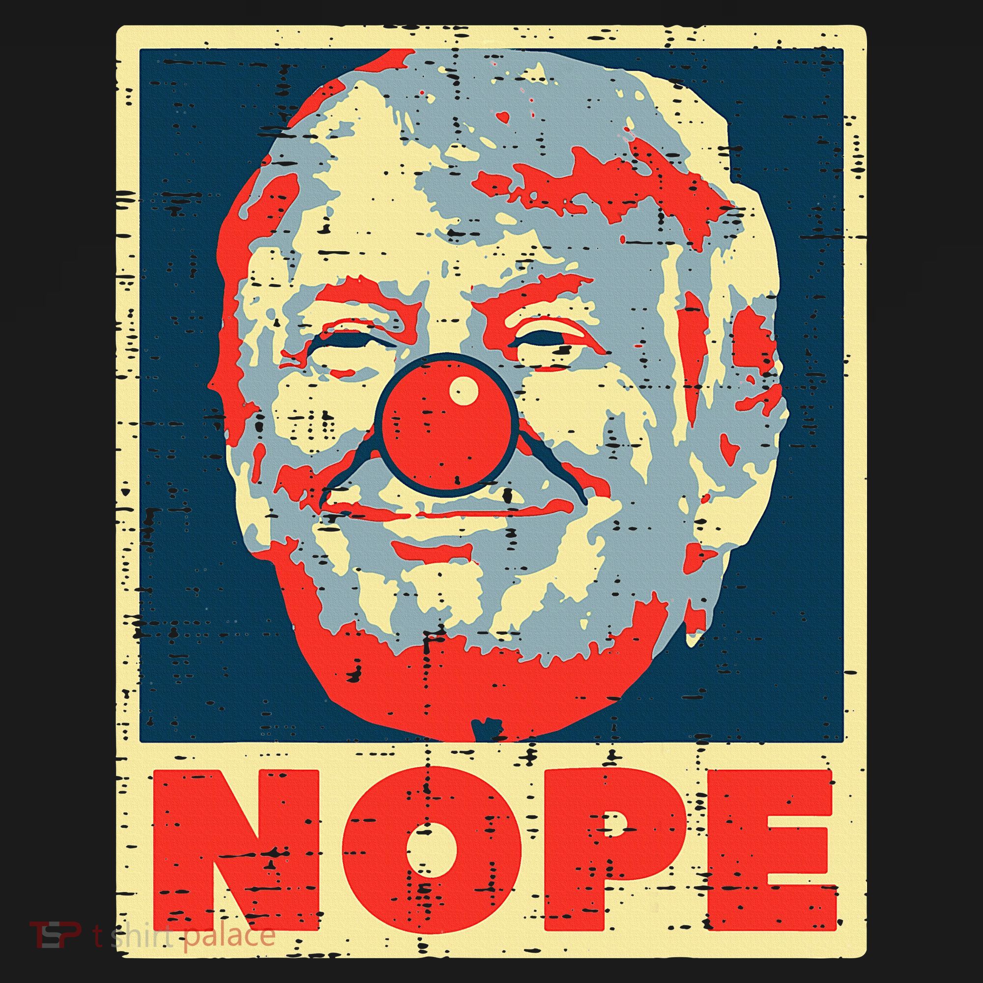 Nope Anti Trump Clown Impeach No Donald Women's Tank Top