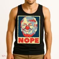 Nope Anti Trump Clown Impeach No Donald Tank Top thumb 3